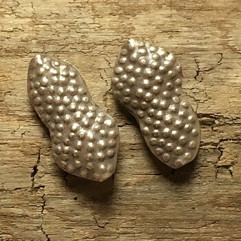 Form i finsilver, 26x3mm