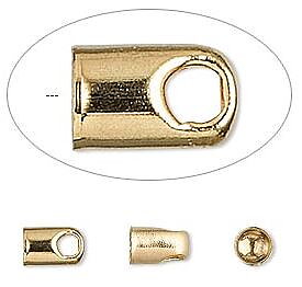 Fästen för 3mm, Guld