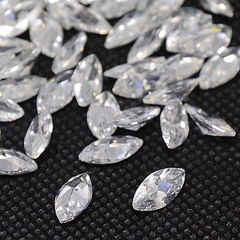 Kubic Zirkon, crystal, 4x2mm
