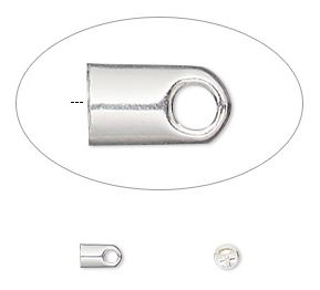 Fästen för 2,5mm, Silver