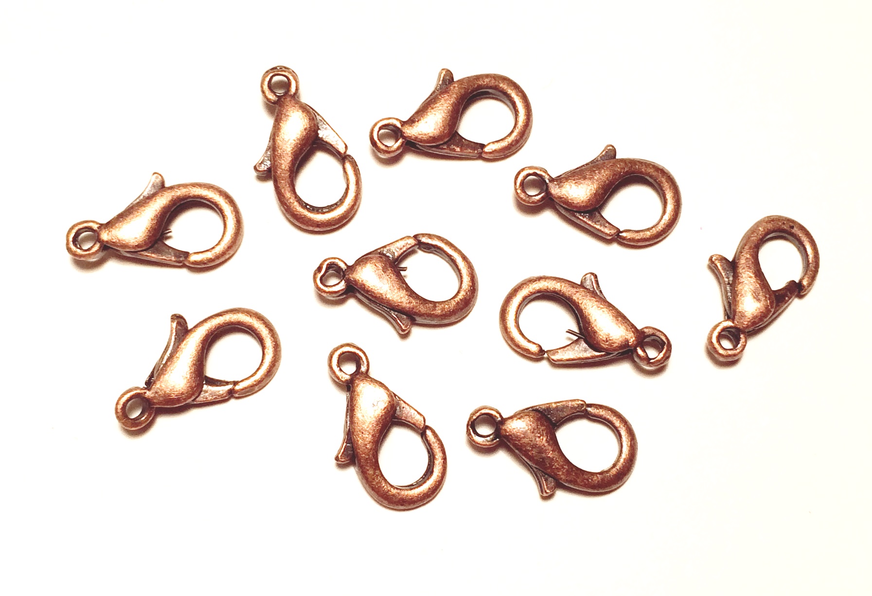 Klolås, 12mm, Antik Koppar