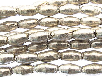 Silverpärlor Etiopien 8-10x5mm