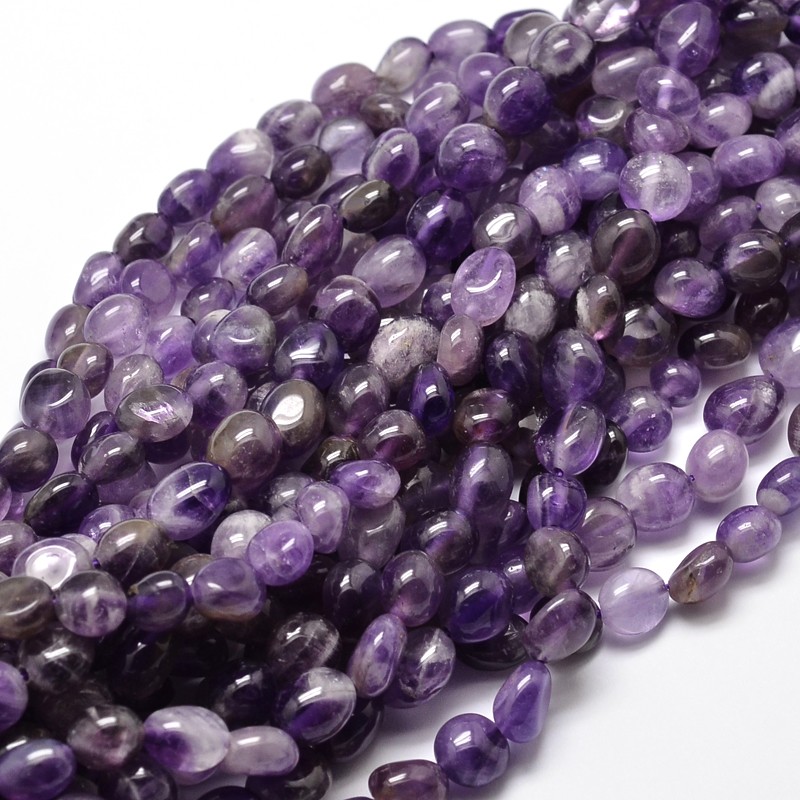 Ametist, nuggets 5-10mm