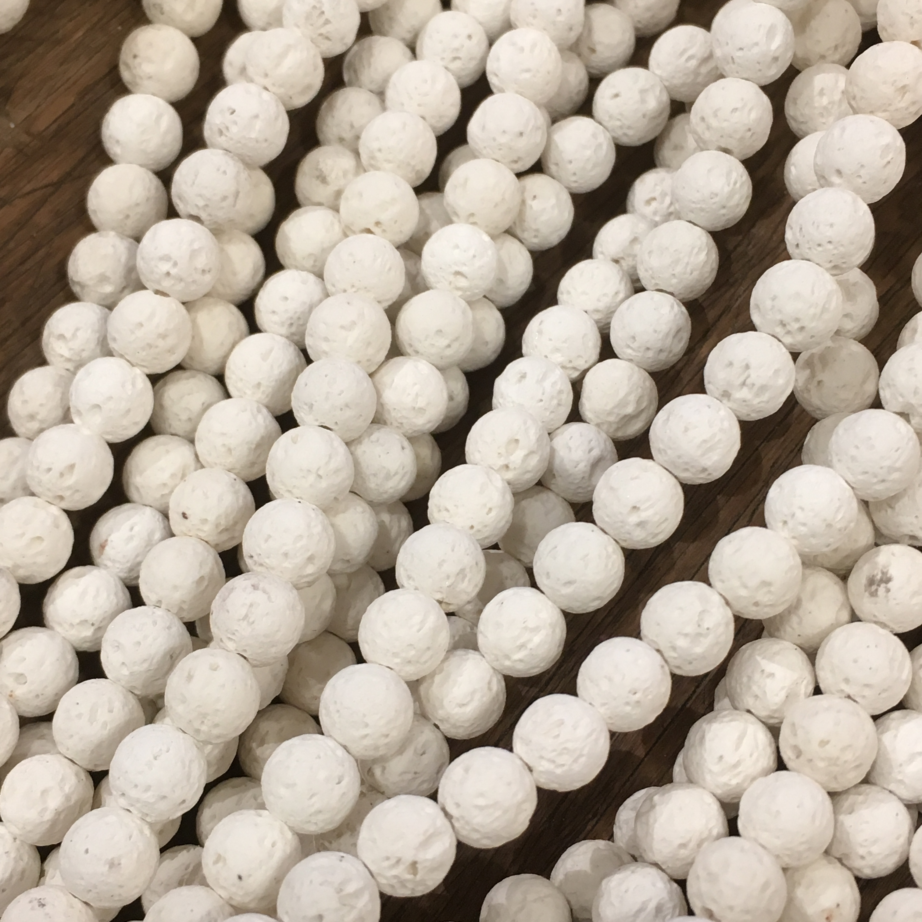 Lavasten vit, 6mm