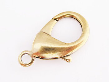 Klolås, 22mm, Guld