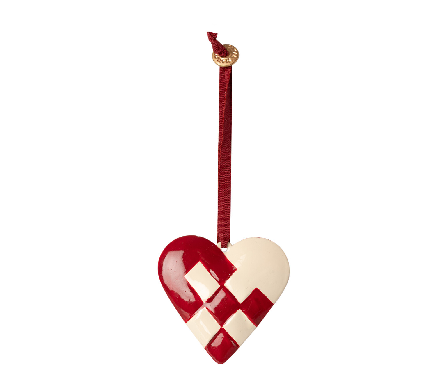 Ornament Hjärta Röd