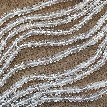 Bergkristall, fasettslipade, ca 4mm