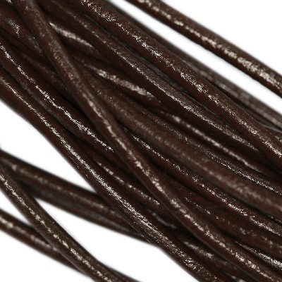 Äkta läder, Brun 1,5mm