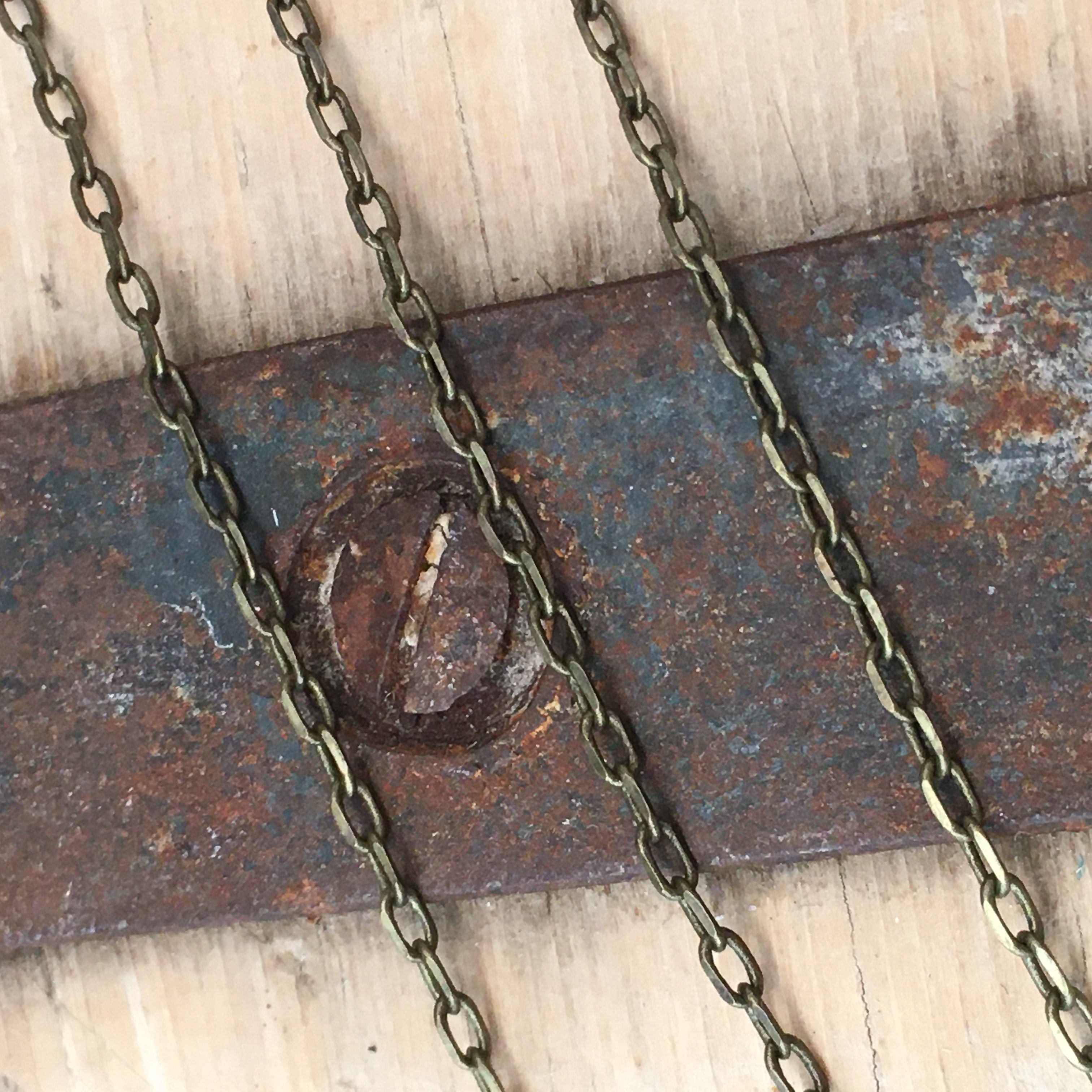Kedja brons 4x2mm - 2