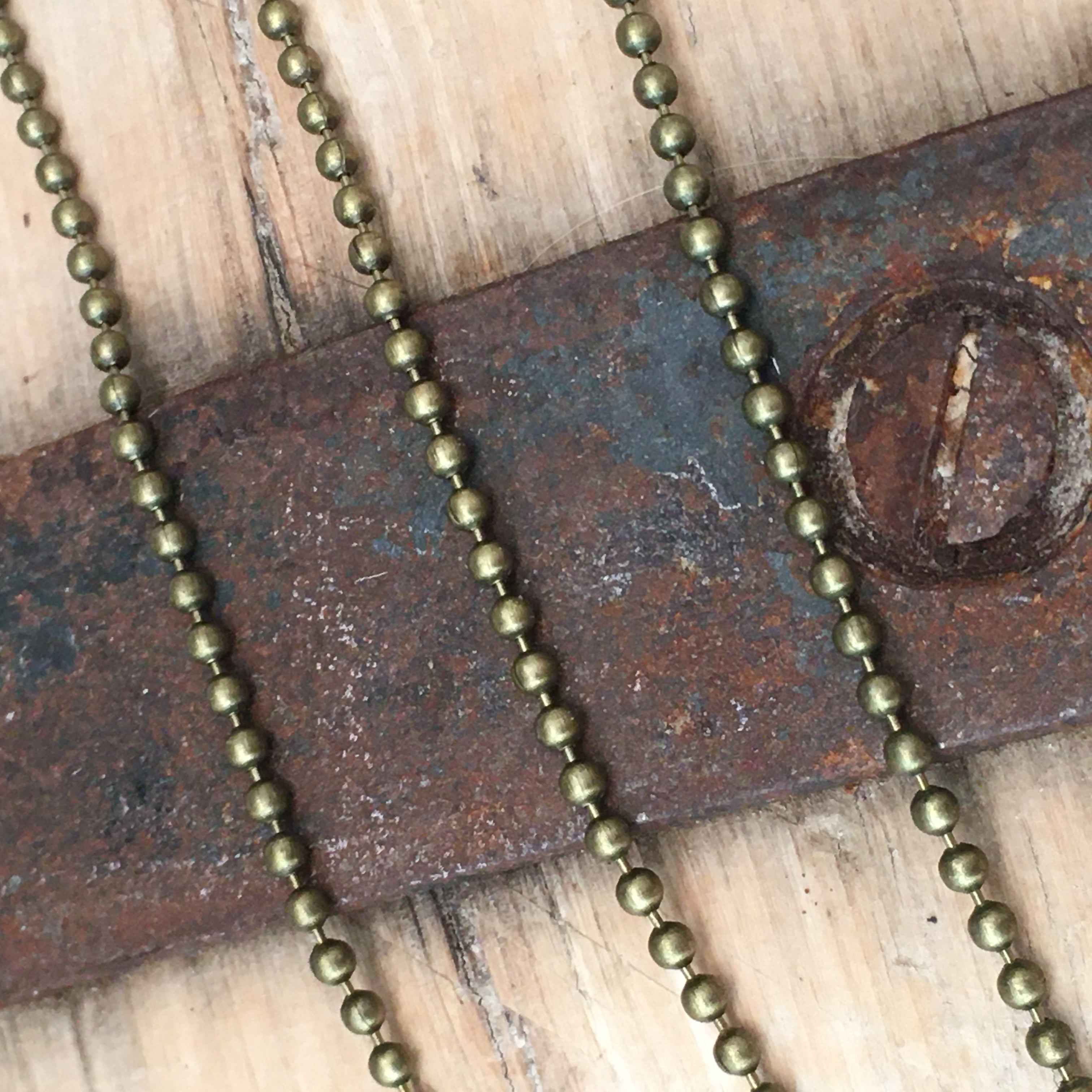 Kulkedja brons, 2mm - 2