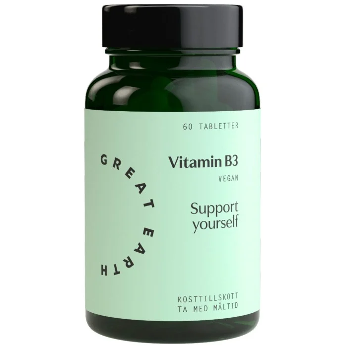 Vitamin B3 - Niacin 500mg - 60s