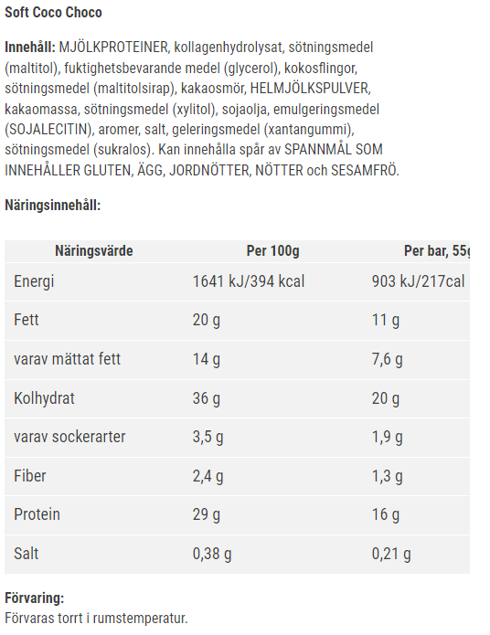 Barebells Låda- 12 x 55g - 30