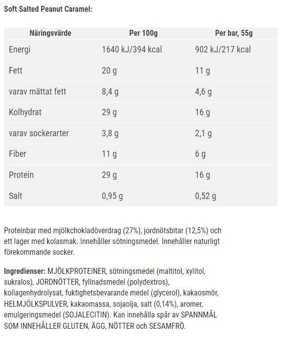 Barebells Låda- 12 x 55g - 28