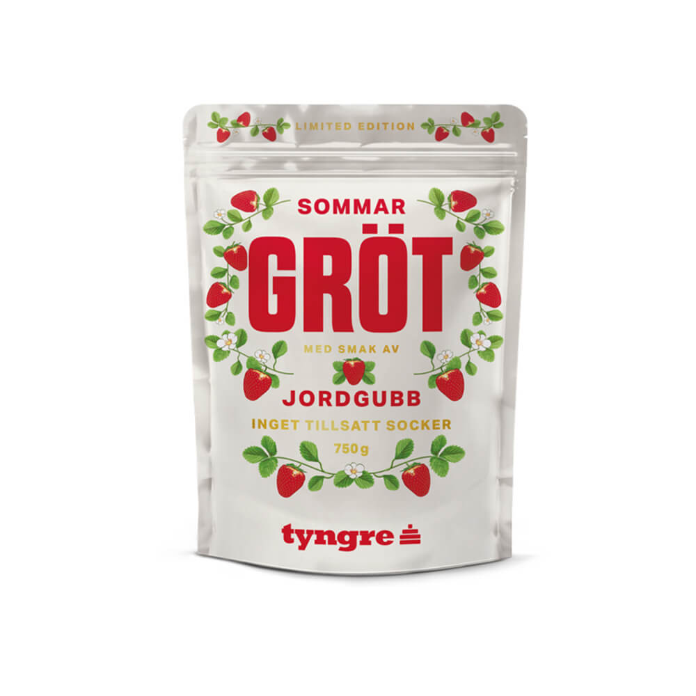 Mannagrynsgröt Jordgubb - 750g