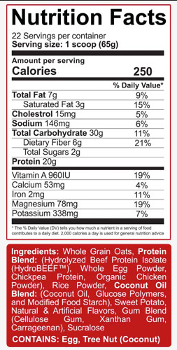 Real Carbs + Protein  - 3