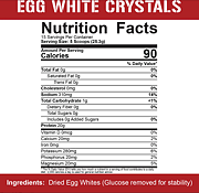 Egg White Crystals -379g Unflavored -  Rich Piana