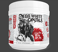 Egg White Crystals -379g Unflavored -  Rich Piana