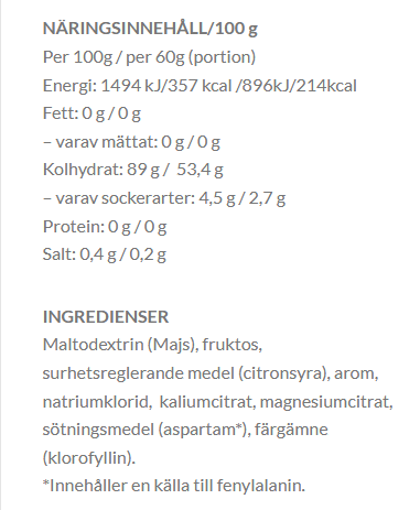 Energy Booster - 1500g - 3