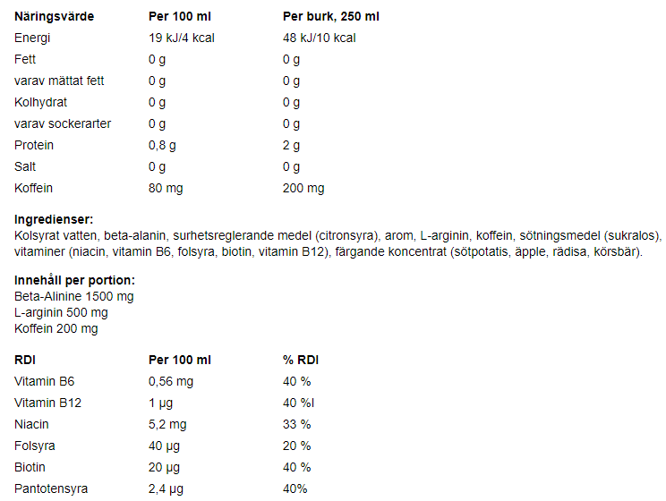 Tyngre PWO 250ml - 4