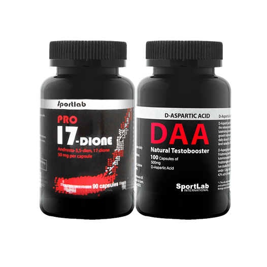 Pro 17-Dione 90 Caps +DAA 90 Caps