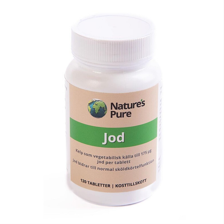 Jod 175 µg - 120 tabletter