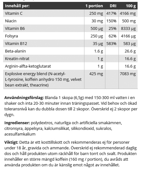 C4 Pre-Workout - 390g - 4