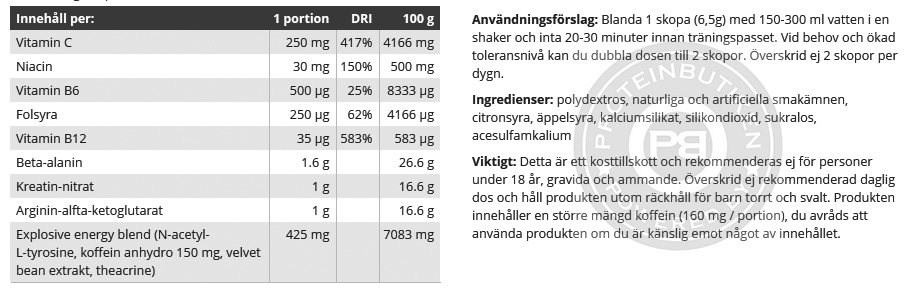 C4 Pre-Workout - +195g - 5