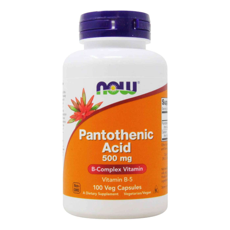 Pantothenic Acid 500mg - 100caps