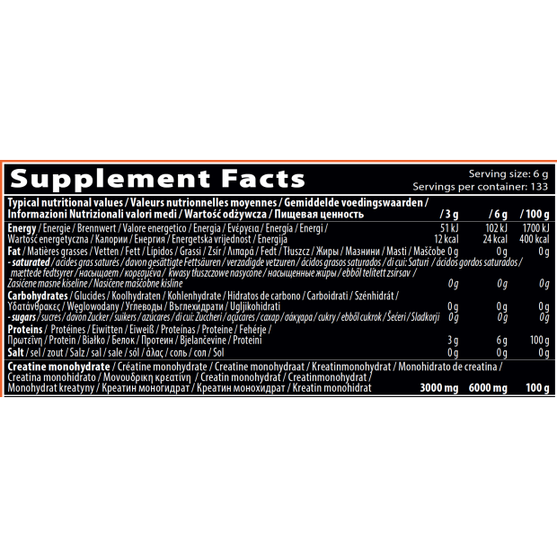 Creatine Monohydrate Pure - 800gr - 2
