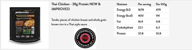 Performance Meals X 10 - 26