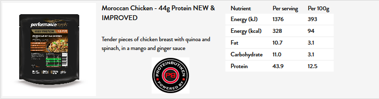 Performance Meals X 10 - 22