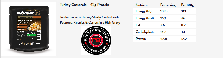 Performance Meals X 10 - 28