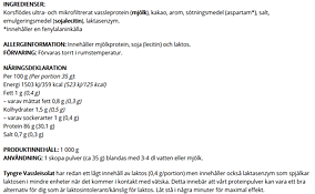 Vassle ISOLAT Kladdkaka 900g