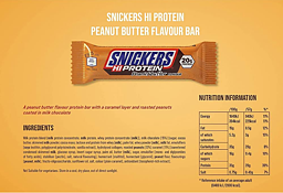 Snickers HI-Protein Bar Peanutbutter-57g