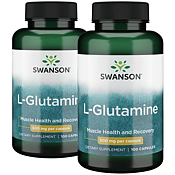 L-Glutamin - 500mg - 100caps - Swanson