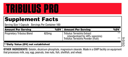 Animal Tribulus Pro - 100 Kaps - 3