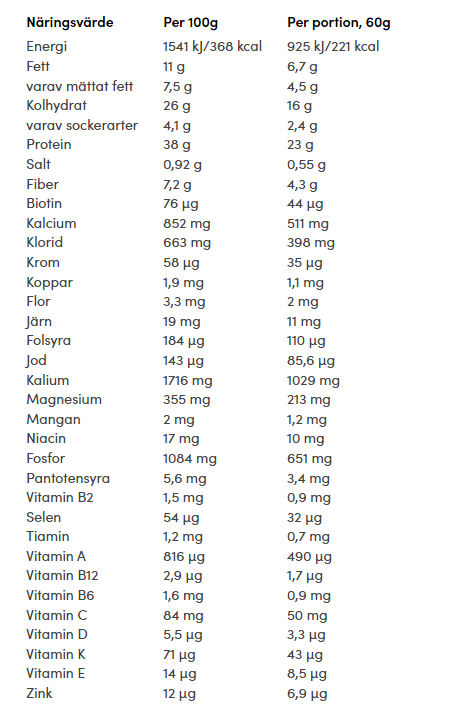 Meal Vaniljdrömmar- 900g - 2