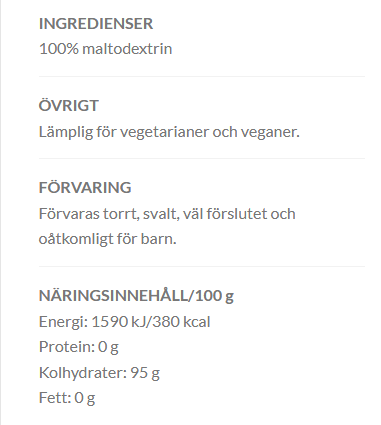 Fast Carbs - 1400g - 2