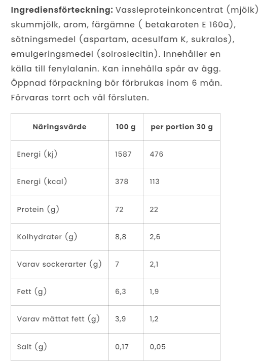 Pure Whey Protein - 1kg - 4