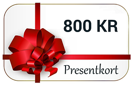 Presentkort - webbshop - 800kr