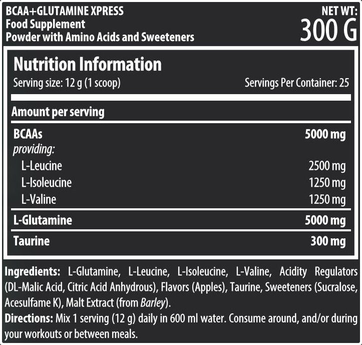 BCAA + Glutamine Xpress 300g - 2