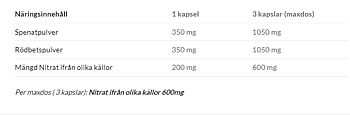 Nitrat- 120 kapslar