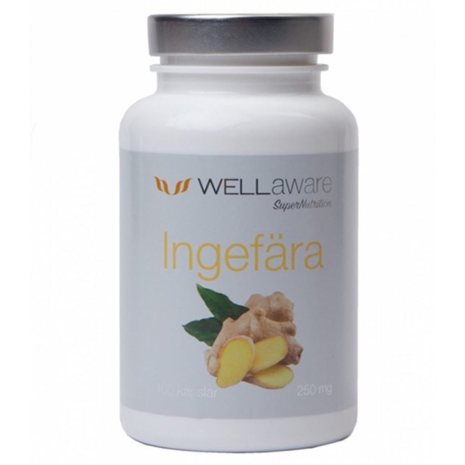 Ingefära kapslar - Back On Track - 120 st 250 mg