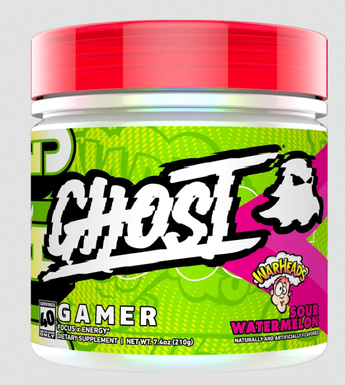 Ghost Gamer X Warheads 210g - Sour Watermelon