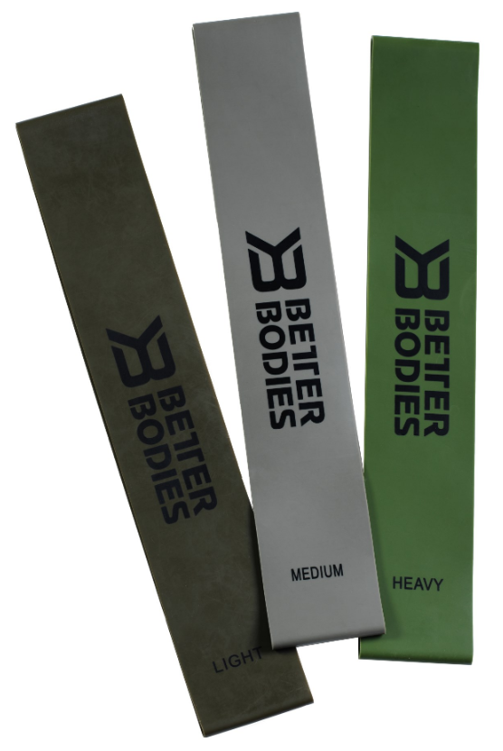 Better Bodies Resistance Mini Band - 3 pack