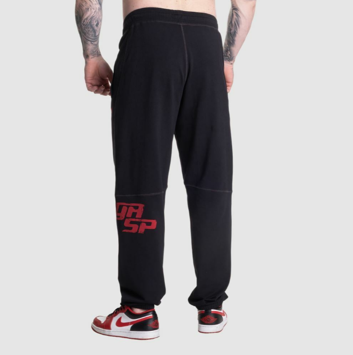 Vintage Sweatpants - Black/Red - XL - 3