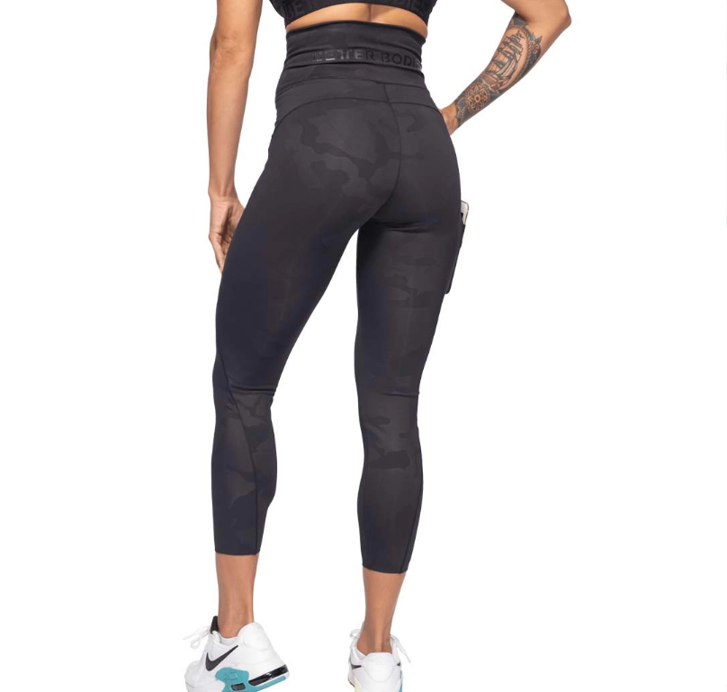 High waist leggingss- Black - 3