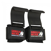 Weight Lifting Hooks, black