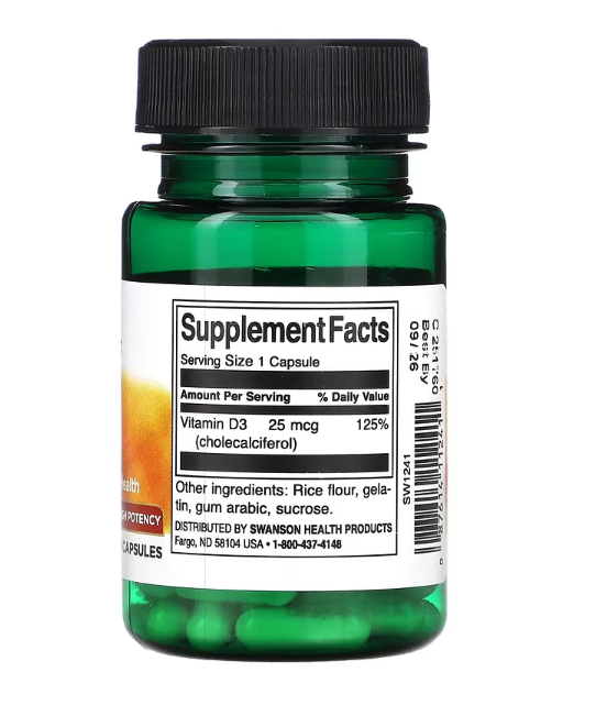 Vitamin D3- 1000 IE - 2