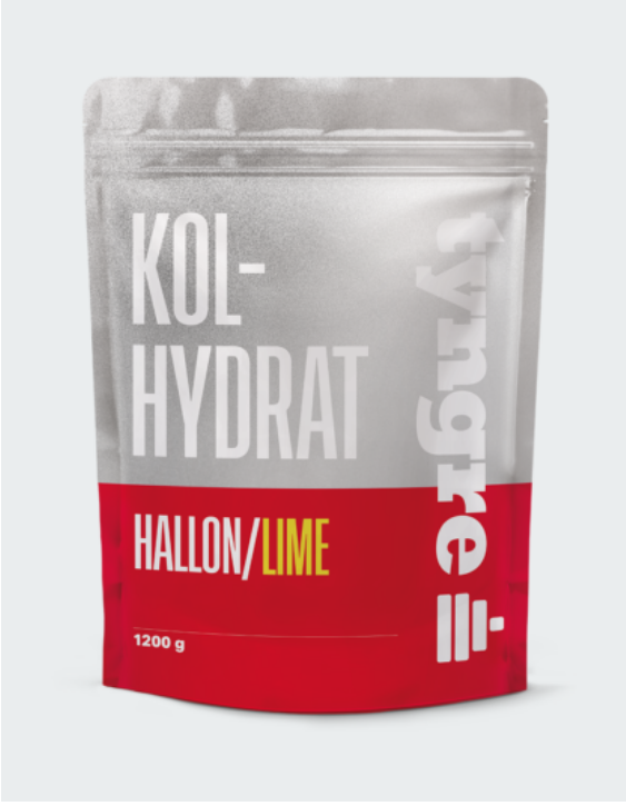 Kolhydrat Hallon/Lime 1,2kg